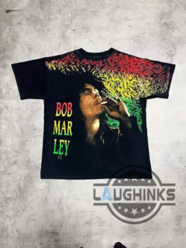 bob marley 1991 vintage wilt oats shirt