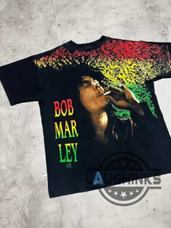 bob marley 1991 vintage wilt oats shirt