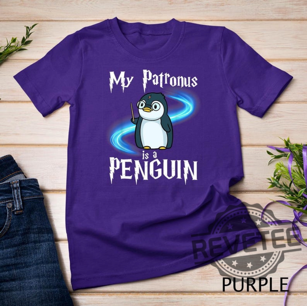 My Patronus Is A Penguin Shirt Magic Gifts