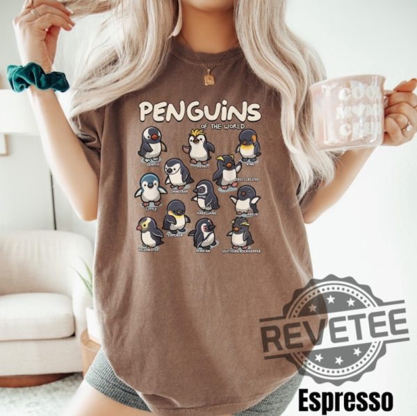 National Geographic Penguin Shirt Penguins Of The World Shirts Hoodie Sweatshirt Tee Gift For Him Her Unique revetee 1