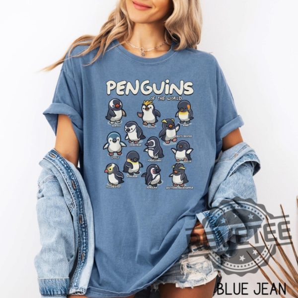 National Geographic Penguin Shirt Penguins Of The World Shirts Hoodie Sweatshirt Tee Gift For Him Her Unique revetee 1 1