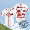 Dr Pepper Is My Favorite Jersey Shirt Baseball Shirts Funny Gift For Men Women Unique revetee 1