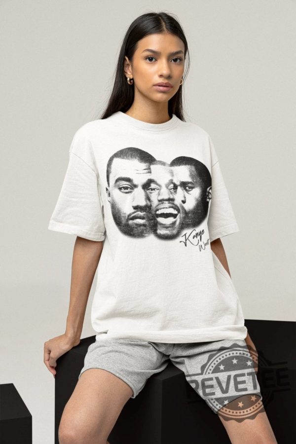 Vintage Kanye West Shirt Hoodie Sweatshirt Tee Gift For Him Her Bootleg Kanye Tshirt Merch Album New revetee 1