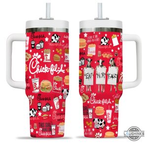 this girl runs on chick fil a stanley cup 40 oz tumbler dupe