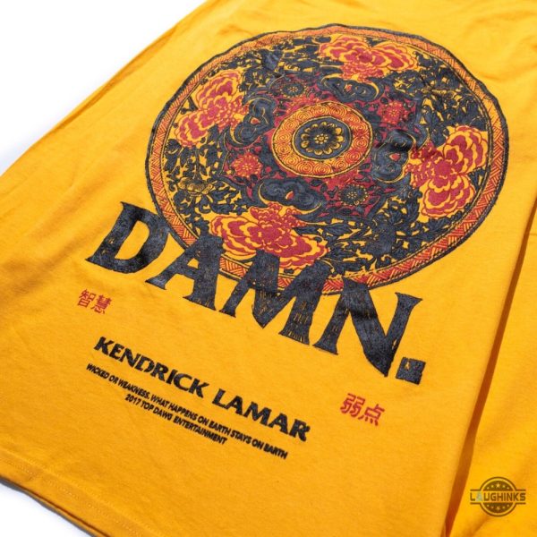 kendrick lamar damn 2017 tour artificial wool sweatshirt