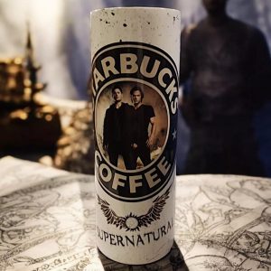 supernatural skinny tumbler new