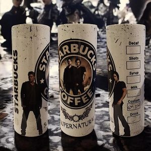 supernatural skinny tumbler new