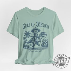 Gulf Of Mexico Funny Pirate Cat Shirt giftyzy 4