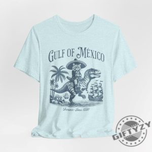 Gulf Of Mexico Funny Pirate Cat Shirt giftyzy 5