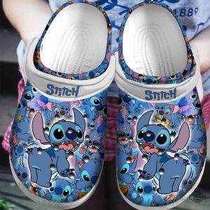 stitch lilo and stitch crocs water shoes