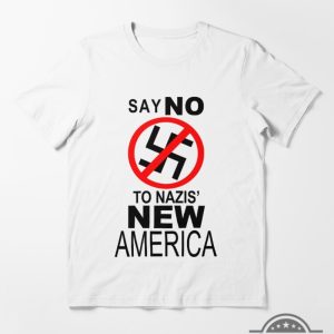 kanye west say no to nazi new america shirt