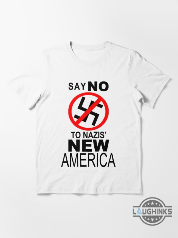 kanye west say no to nazi new america shirt