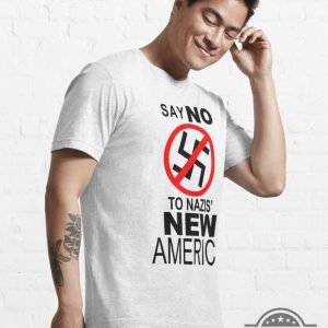 kanye west say no to nazi new america shirt