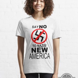 kanye west say no to nazi new america shirt