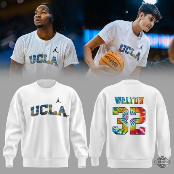 ucla bill walton tie dye shirt