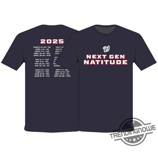 Nationals Opening Day Shirt 2025 Giveaways trendingnowe 2