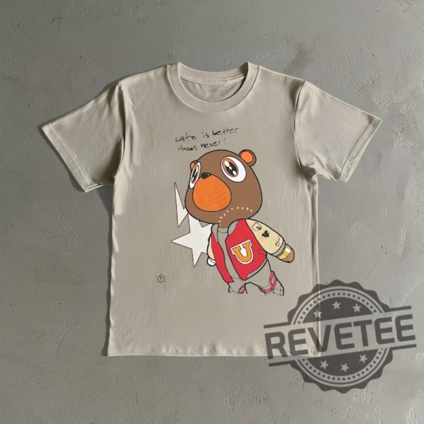 Kanye West Graduation Shirt The College Dropout Shirts Graduation Bear Tee Kanye West Merch Unisex Gift Hoodie Sweatshirt revetee 1