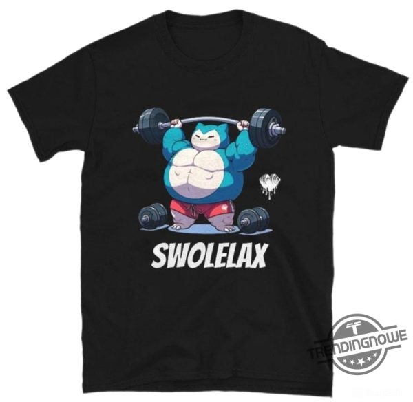 Snorlax Pokemon Gym Shirt trendingnowe 2