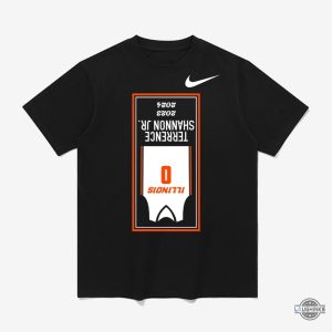 upside down terrence shannon jr shirt nike