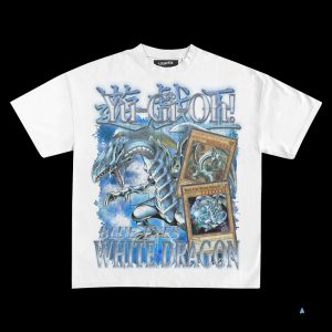 yu gi oh blue eyes white dragon shirt