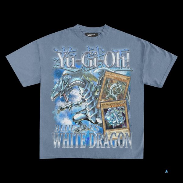 yu gi oh blue eyes white dragon shirt