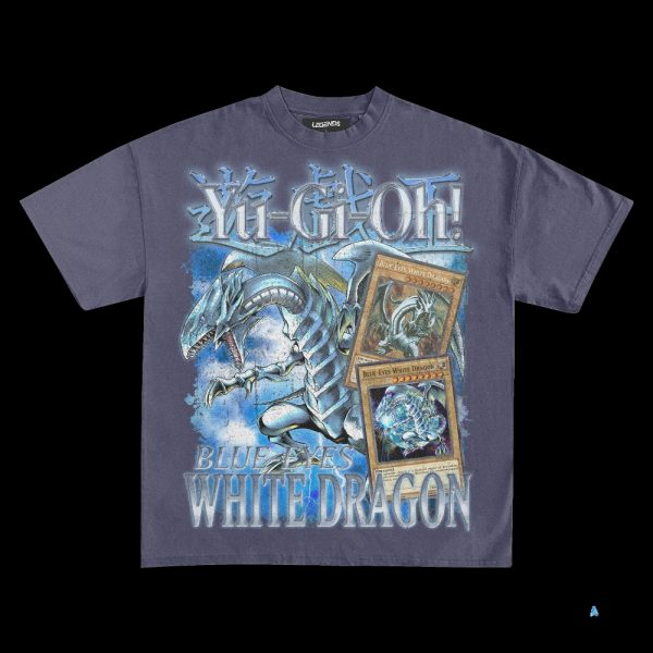 yu gi oh blue eyes white dragon shirt