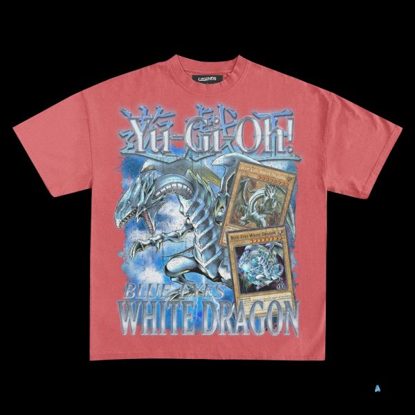 yu gi oh blue eyes white dragon shirt