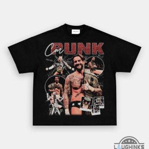 cm punk bootleg shirt wwe