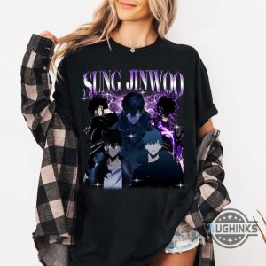 solo leveling sung jinwoo shirt for anime lovers