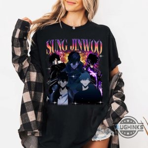 solo leveling sung jinwoo shirt for anime lovers