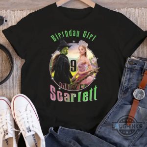 personalized wicked birthday girl shirt