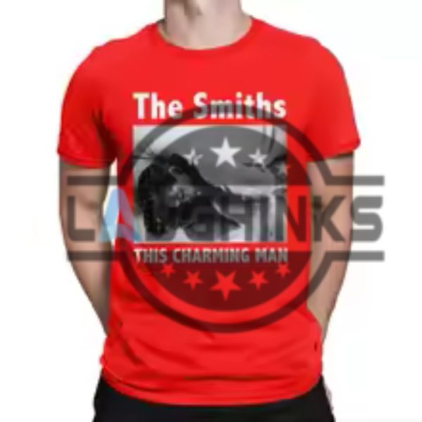 the smiths this charming man vintage shirt rock band reprinted tee