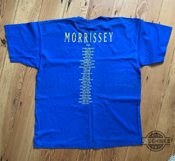 reprinted morrissey boxer album the smiths tour shirt 1995