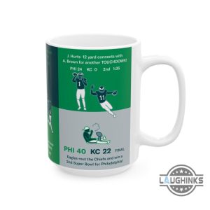 philadelphia eagles nfl super bowl lix champions 2024 coffee cup