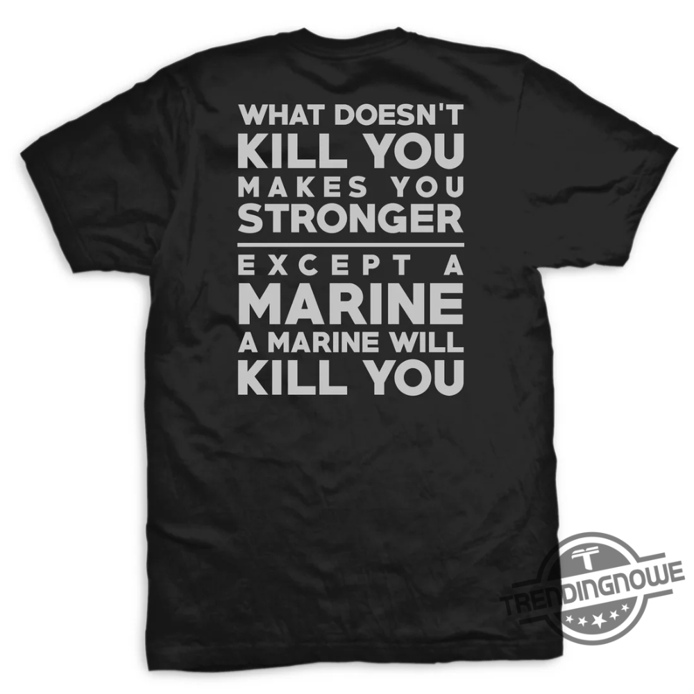 What Doesn't Kill You Makes You Stronger T-Shirts 7 What Doesnt Kill You Makes You Stronger Tshirts trendingnowe 1