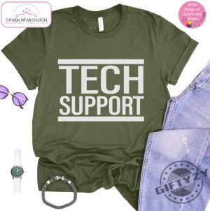 Tech Support It Support Elon Musk Tech Computer Nerd Shirt giftyzy 4