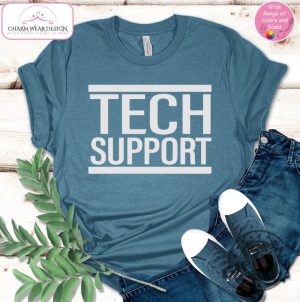 Tech Support It Support Elon Musk Tech Computer Nerd Shirt giftyzy 8