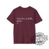 Spike T Shirt Out For A Walk Bitch Buffy The Vampire Slayer Fan Tee Unisex Spike Hoodie Sweatshirt For Fans revetee 1