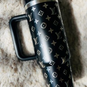 louis vuitton tumbler black