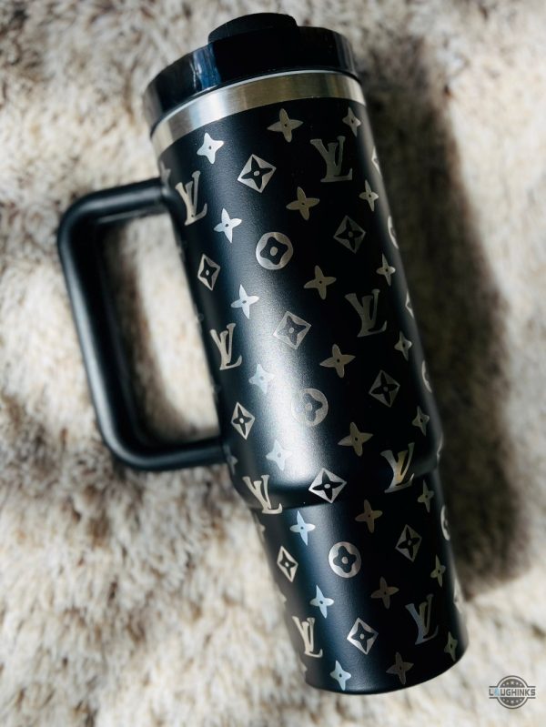 louis vuitton tumbler black