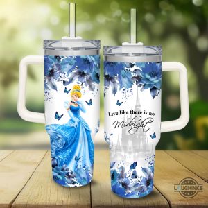 cinderella stanley tumbler dupe 40oz live like theres no midnight