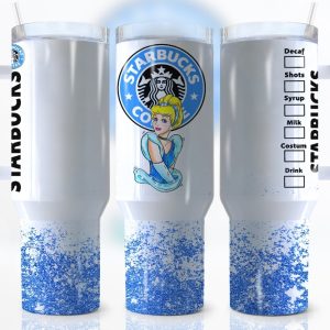 disney starbucks cinderella stanley tumbler dupe