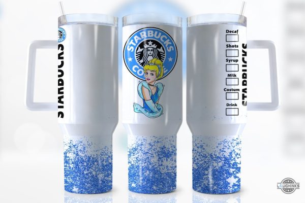 disney starbucks cinderella stanley tumbler dupe