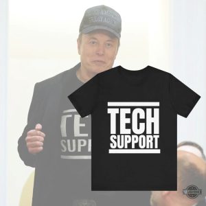 elon musk tech support shirt