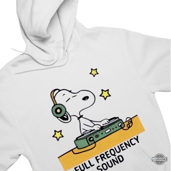 full frequency sound dj snoopy shirt