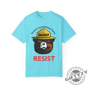 Resist Fascism National Parks Anti Trump Save Our Parks Unisex Tee giftyzy 5