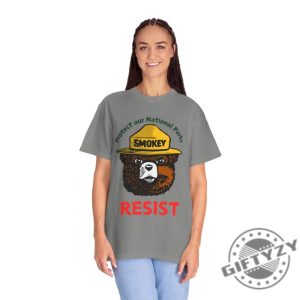 Resist Fascism National Parks Anti Trump Save Our Parks Unisex Tee giftyzy 6