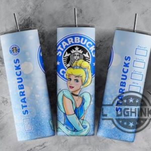 starbucks cinderella skinny tumbler