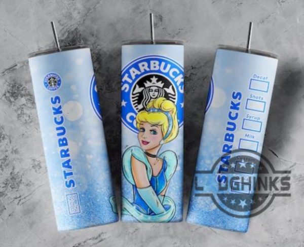 starbucks cinderella skinny tumbler