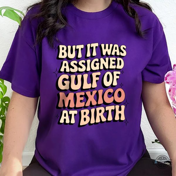 but it was assigned gulf of mexico at birth shirt